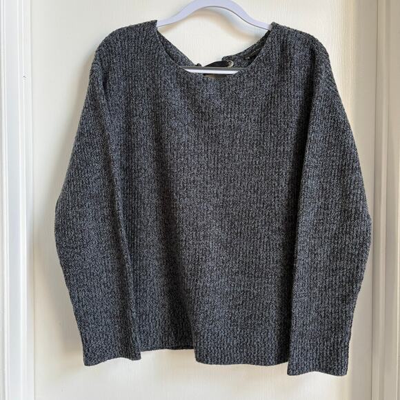 Ann Taylor Dark Blue Wool Blend Sweater XL - Picture 1 of 7